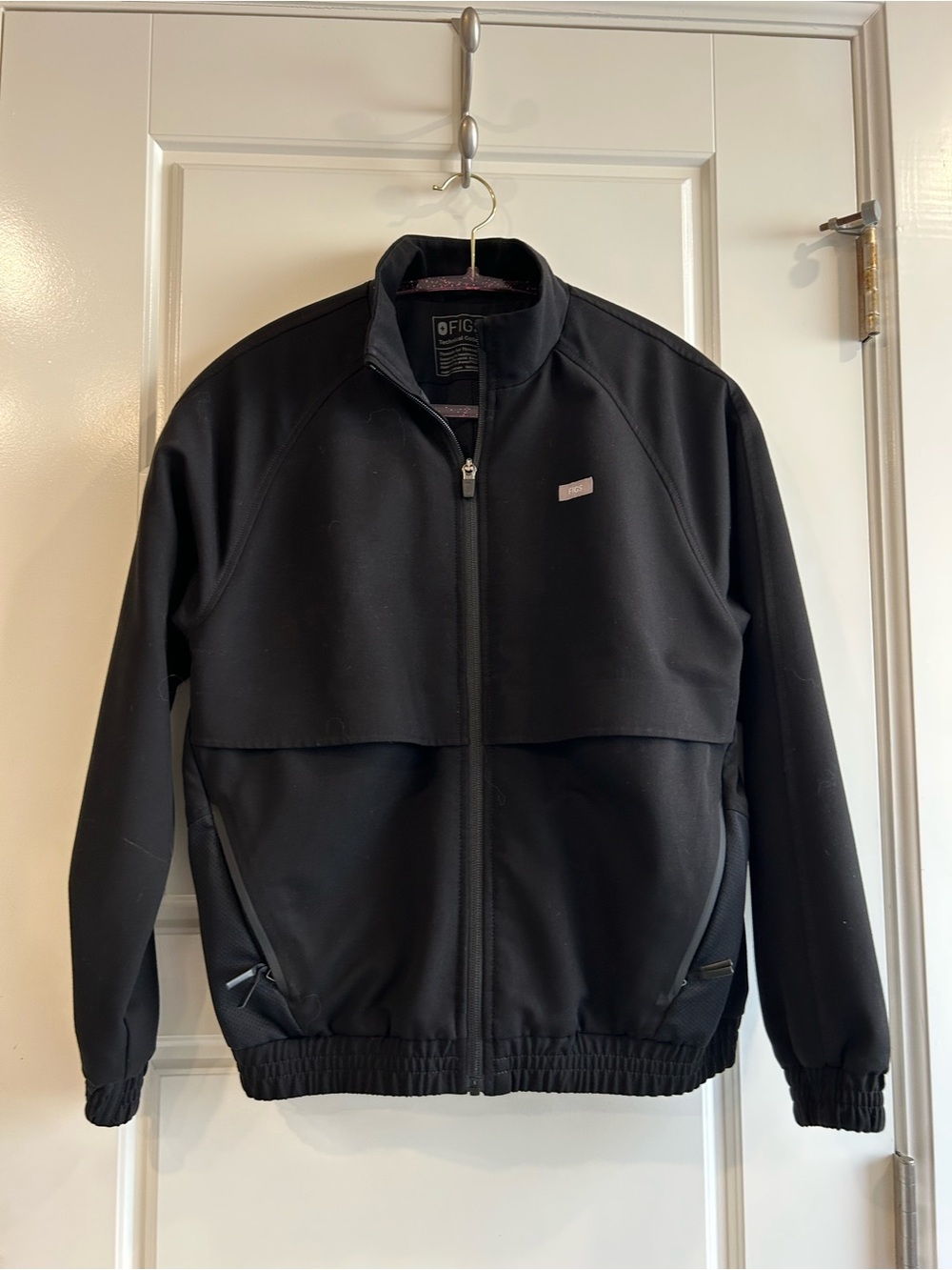Figs Women’s Sydney Black Full-Zip Jacket XS
